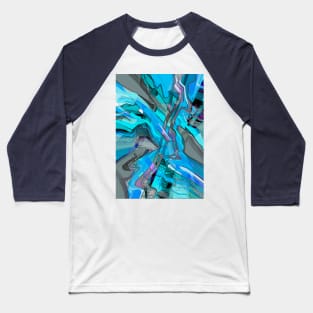 Digital abstract art 1.2 Baseball T-Shirt